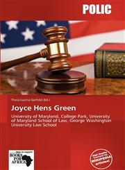 Joyce Hens Green,6138503015,9786138503019