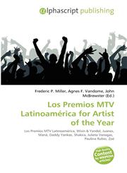 Los Premios MTV Latinoamérica for Artist of the Year,6134193720,9786134193726