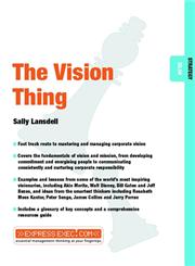 The Vision Thing,1841122017,9781841122014