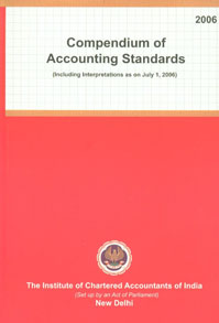 Compendium of Accounting Standards (Including Interpretations as on July 1, 2006),8188437905,9788188437900