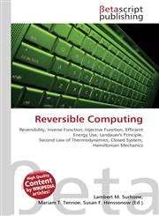 Reversible Computing,6130307063,9786130307066