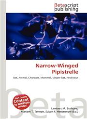 Narrow-Winged Pipistrelle,613448167X,9786134481670
