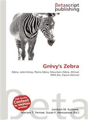 Grévy's Zebra,613352894X,9786133528949