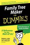 Family Tree Maker for Dummies,0764506617,9780764506611