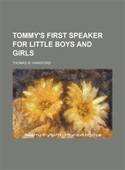 Tommy's first speaker for little boys and girls,1152071572,9781152071575