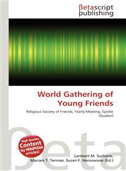 World Gathering of Young Friends,6133579188,9786133579187