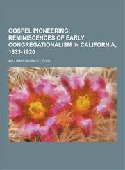 Gospel Pioneering,1230202617,9781230202617