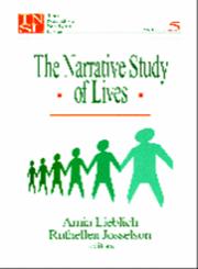 The Narrative Study of Lives Volume 5,0761903259,9780761903253