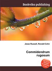 Commidendrum Rugosum,551256899X,9785512568996