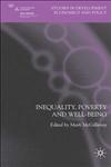 Inequality, Poverty and Well-Being,1403987521,9781403987525