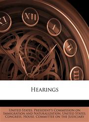 Hearings,1176058592,9781176058590