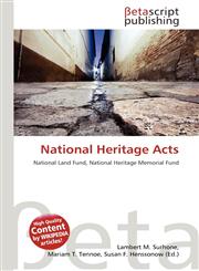 National Heritage Acts,6136205181,9786136205182