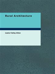 Rural Architecture,1434674487,9781434674487
