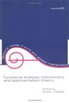 Functional Analysis, Holomorphy, and Approximation Theory,0824716345,9780824716349