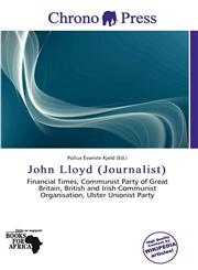 John Lloyd (Journalist),6139963478,9786139963478