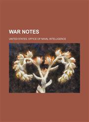 War notes,1236269888,9781236269881
