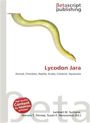 Lycodon Jara,6135202162,9786135202168