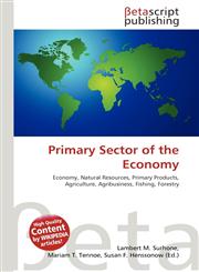 Primary Sector of the Economy,6131194440,9786131194443