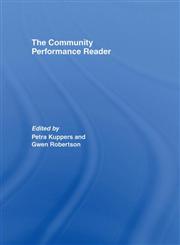 Community Performance Reader,0415392306,9780415392303