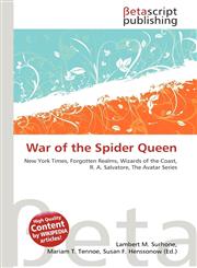 War of the Spider Queen,6133306769,9786133306769