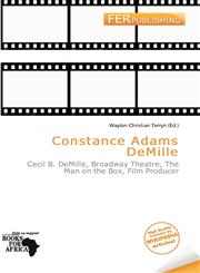 Constance Adams DeMille,6200717079,9786200717078