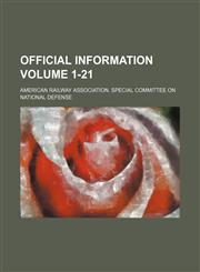 Official information Volume 1-21,1235229025,9781235229022