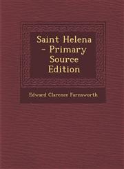 Saint Helena - Primary Source Edition,1287795765,9781287795766