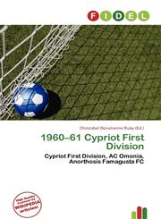 1960-61 Cypriot First Division,6135709860,9786135709865