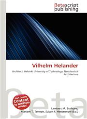Vilhelm Helander,6134767107,9786134767101