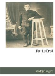 Pur Le Droit,1117877280,9781117877280