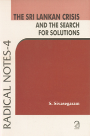 The Sri Lankan Crisis and the Search for Solutions,8189833855,9788189833855