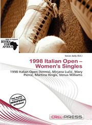 1998 Italian Open - Women's Singles,6139509238,9786139509232