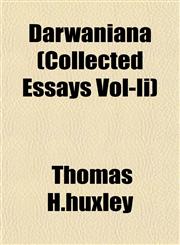 Darwaniana (Collected Essays Vol-Ii),1153338955,9781153338950
