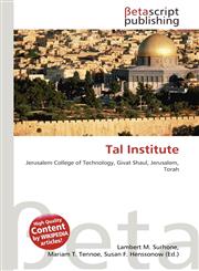 Tal Institute,6135045873,9786135045871