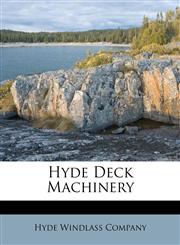 Hyde deck machinery,1172630291,9781172630295