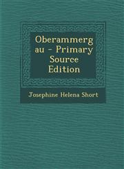 Oberammergau - Primary Source Edition,1294294210,9781294294214