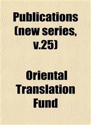Publications (new series, v.25),1152594079,9781152594074