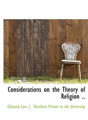 Considerations on the Theory of Religion ..,1140492489,9781140492481