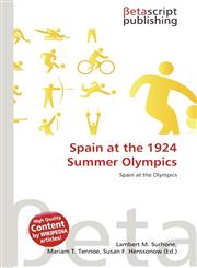 Spain at the 1924 Summer Olympics,6136117479,9786136117478