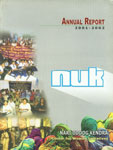 NUK Annual Report, 2001-2002 Nari Uddog Kendra (Center for Women Initiatives)