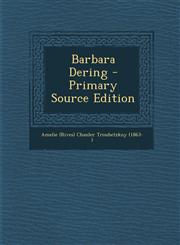 Barbara Dering - Primary Source Edition,1293063770,9781293063774