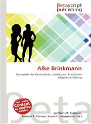 Alke Brinkmann,6134489867,9786134489867