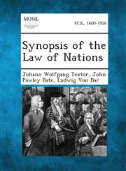 Synopsis of the Law of Nations,1289346771,9781289346775