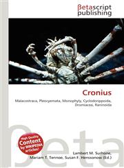 Cronius,613645520X,9786136455204