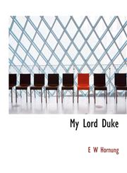 My Lord Duke,1117912299,9781117912295