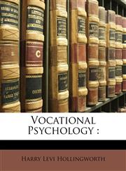 Vocational Psychology,1145173128,9781145173125