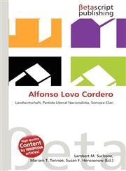 Alfonso Lovo Cordero,6134770655,9786134770651