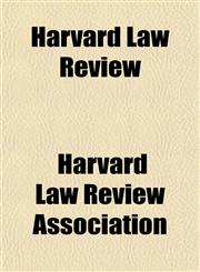 Harvard Law Review,1155021355,9781155021355