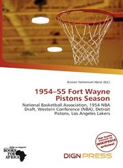 1954-55 Fort Wayne Pistons Season,6201706283,9786201706286