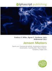 Jensen Motors,6131660425,9786131660429